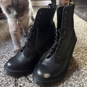 Doc Marten Heeled Boots